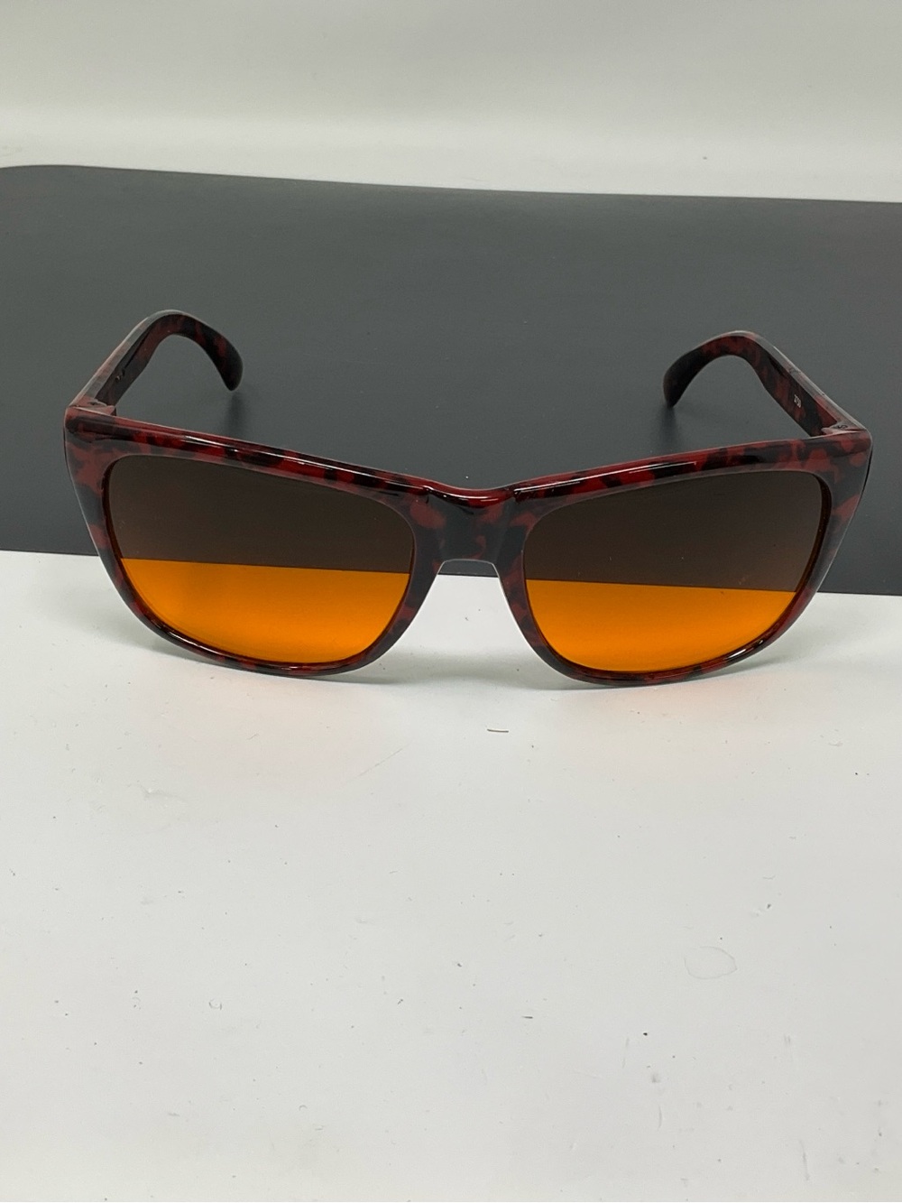 Vintage BluBlockers Sunglasses red tortoise